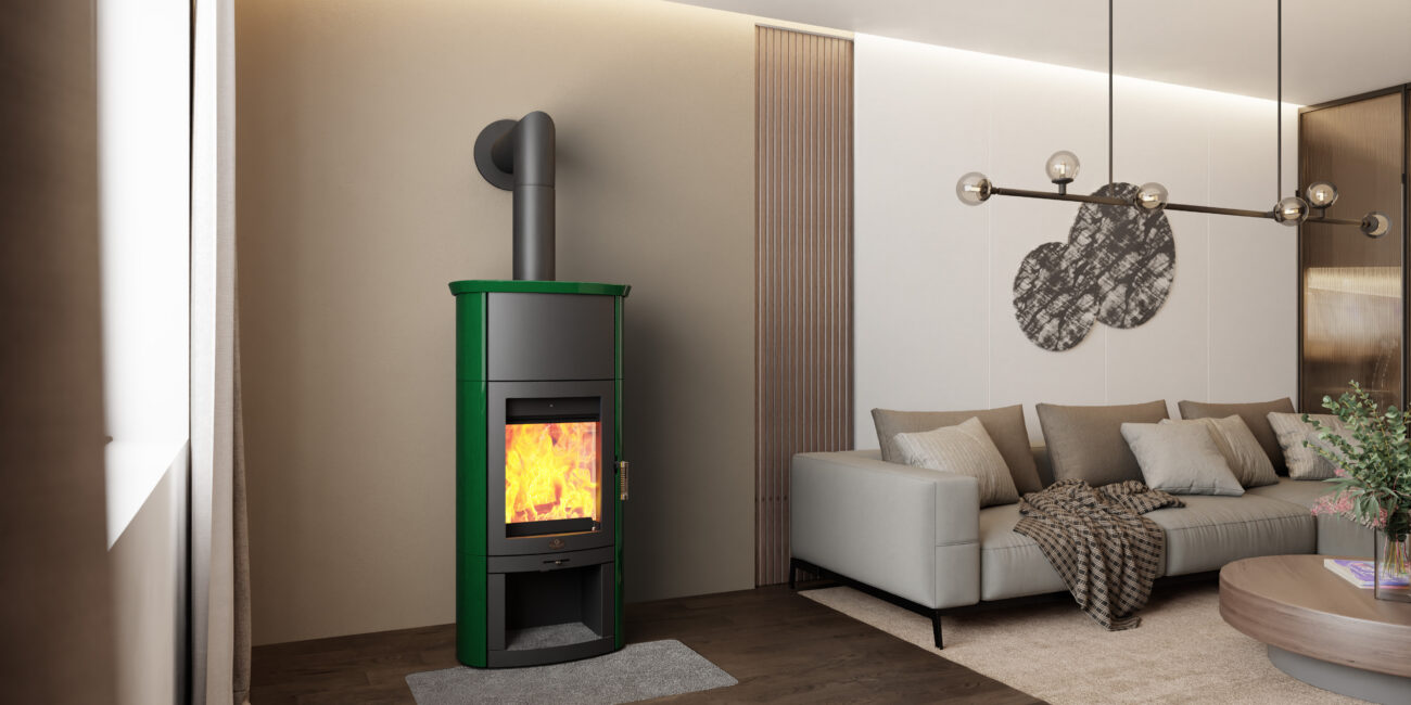 Max Blank Rio SP Keramik english green Holz Edelstahlvorlegeplatte